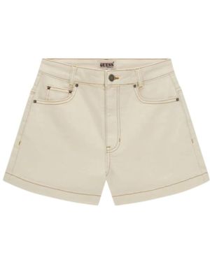 Guess Denim Shorts - Natural