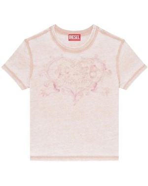 DIESEL T-Shirts - Pink