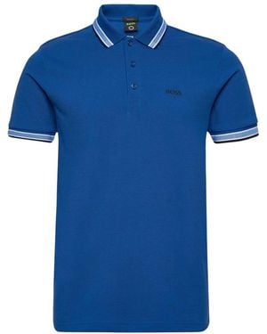 HUGO Polo Shirts - Blue