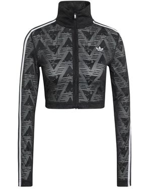 adidas Originals Firebird Classic Lace Track Top - Zwart