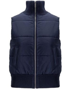 Michael Kors Jassen ,Blauw ,Katoen Gewatteerd Vest