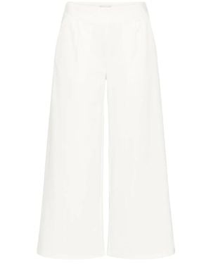 Ichi Wide Trousers - White