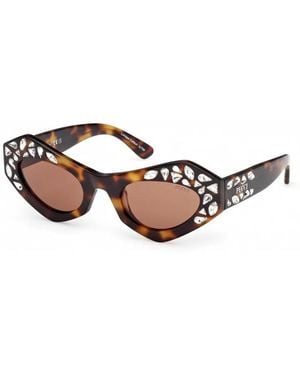 PUCCI Zonnebril Met Kattensnip - Bruin