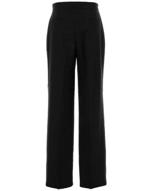Tory Burch Wide Trousers - Black