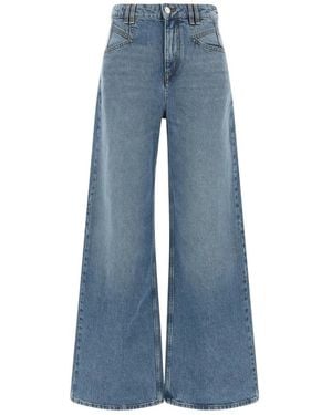 Isabel Marant Wide Jeans - Azul