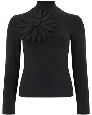 FARM Rio Long Sleeve Tops - Negro