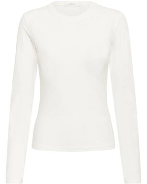 Gestuz Long Sleeve T-Shirts - White