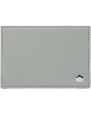 Paul Smith Accessoires ,Grijs ,Leer Sardines Leren Kaarthouder