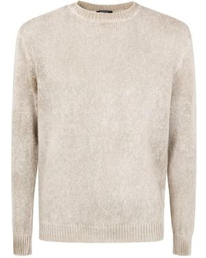 Avant Toi Round-Neck Knitwear - Blanco