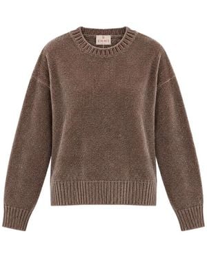 Marella Round-Neck Knitwear - Marrón