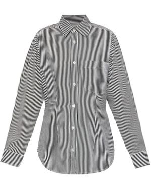 Agolde Overhemden ,Zwart ,Denim Cinch Shirt - Grijs