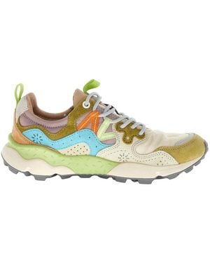 Flower Mountain Trainers - Blue