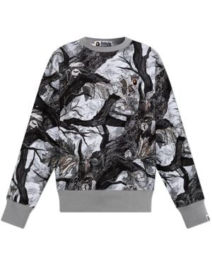 A Bathing Ape Sweatshirts - Gray