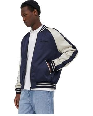 The Kooples Bomber Jackets - Azul