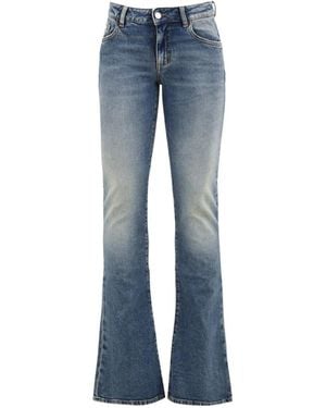 ICON DENIM Flared Jeans - Blue