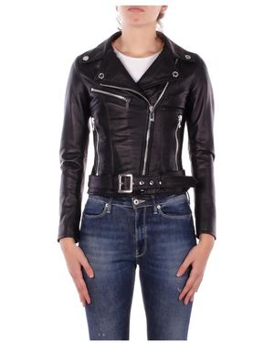 John Richmond Jassen ,Zwart ,Polyester Giubbotto