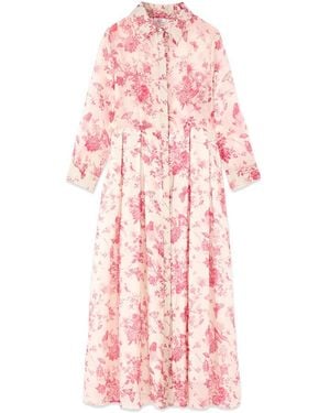 Oltre Shirt Dresses - Rose