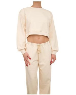 Patrizia Pepe Sweatshirts - Natural