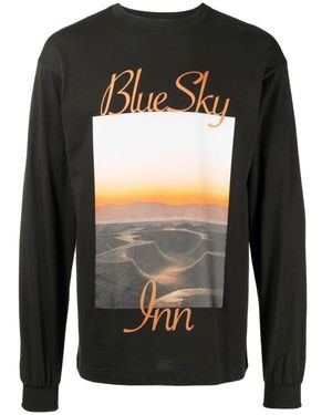 BLUE SKY INN Long Sleeve Tops - Black