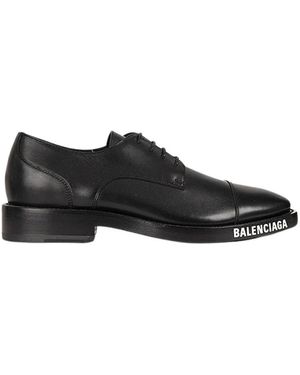 Balenciaga Zachte Derby Schoenen - Zwart