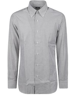 Barba Napoli Casual Shirts - Grigio