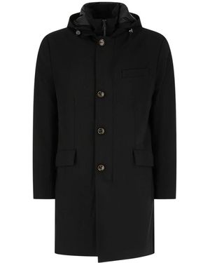 Montecore Single-Breasted Coats - Noir