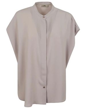 Herno 1985 Chantilly Blouse - Grijs
