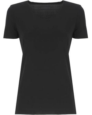 Wolford T-Shirts - Zwart