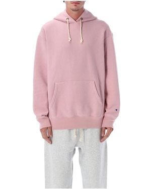 Champion Klassischer Reverse Weave Hoodie - Rot