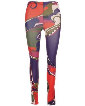 PUCCI Leggings - Rojo