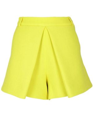 Alexandre Vauthier Stijlvolle Gaucho Broek - Geel