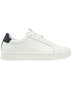 Calvin Klein Schoenen ,Wit ,Leer Sneakers