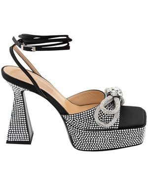 Mach & Mach High Heel Sandals - Black