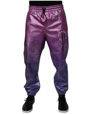 Dolce & Gabbana Joggers - Purple