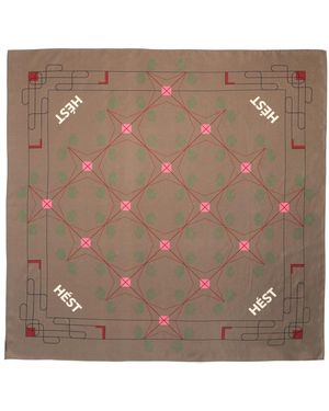 Hèst Silky Scarves - Marrone