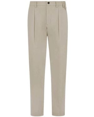 People Of Shibuya Slim-Fit Trousers - Neutre
