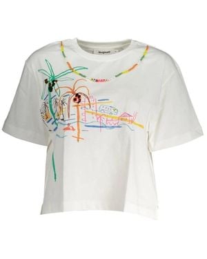 Desigual T-Shirts - Wit