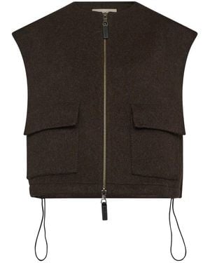 Mos Mosh Vests - Brown