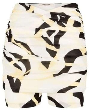 Roberto Cavalli Short Shorts - White