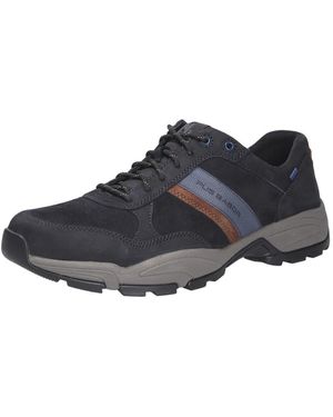 Gabor Herren Schnürsneaker Aus Nubukleder - Schwarz