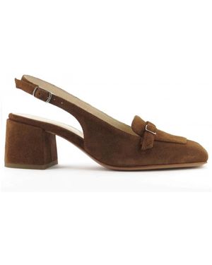 Anna F. Slingback Pump - Braun