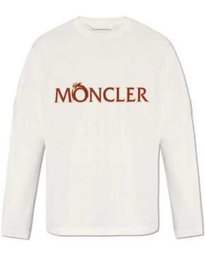 Moncler Sweatshirts - Bianco