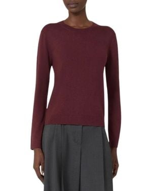 Weekend by Maxmara Round-Neck Knitwear - Violet