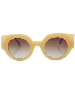 Face A Face Accessoires ,Moderne Rosado Zonnebril - Bruin