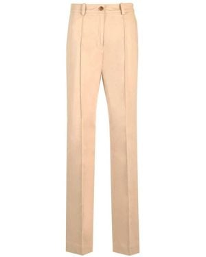 Maison Kitsuné Straight Trousers - Neutro