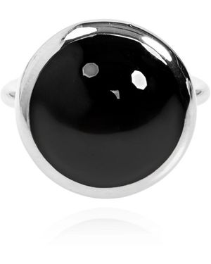 Marni Messing Ring - Zwart