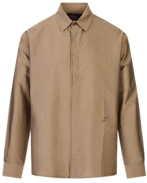 Jacquemus Simon Long-Sleeve Shirt - Naturel