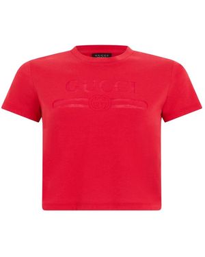 Gucci T-Hemden - Rood