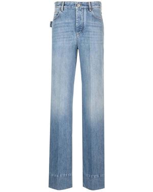 Bottega Veneta Straight Fit Jeans - Blue