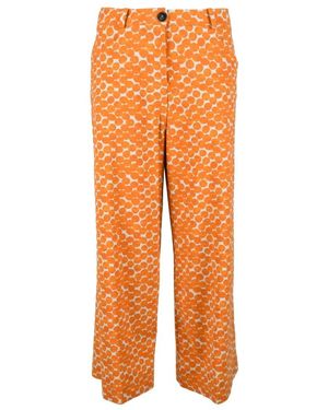 Rrd Pantaloni in nylon elastico - Arancione